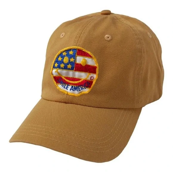Smile America Smiley Face Dad Hat - Picture 2 of 16